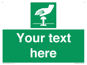 Custom Safe condition: Emergency stop button